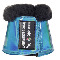 Hufglocken -Space- mit Polsterung Aqua Blau