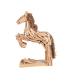 Statue paard in sprong 30 x 18 x 9 cm