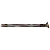 BR Singel leer 1 zijde elastiek