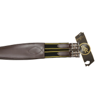 BR Singel leer 1 zijde elastiek