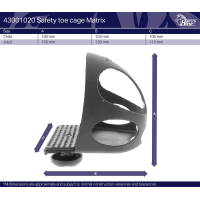 Toeclip de securite synthetique