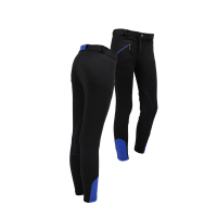QHP Pantalon d'équitation junior Noir