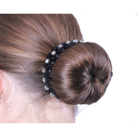 Bande de chignon Diamond Blanc