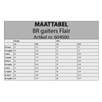 BR gaiters Flair Regular L