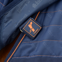 Recuptex deken Light Navy/Orange