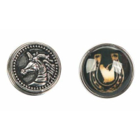 HKM Button Armband leder