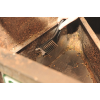  Brosse métallique HKM avec grattoir