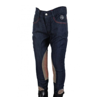 HKM Rijbroek -Sweetheart Denim- Alos kniestukken 