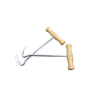 Laarzentrekker met houten greep