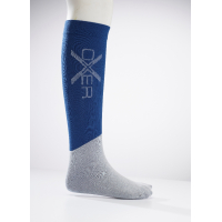 Oxer Horseriding Socks Marine