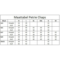 Petrie Kansas Chaps Zwart 6a7 N