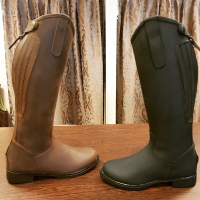 Premiere Rijlaars Nubuck punched