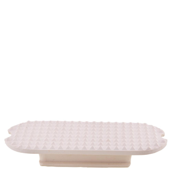 Stijgbeugelblok Recht Wit 11cm