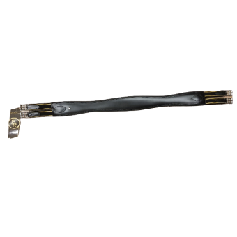 BR Singel leer 1 zijde elastiek