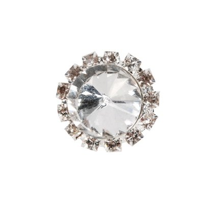 BR knotspiraal Crystal 2cm