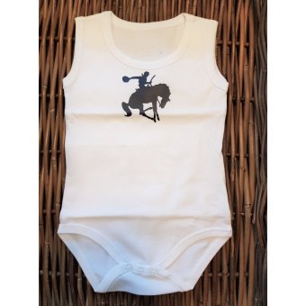 Rompertje Rodeo Cowboy Marine Blauw 86/92