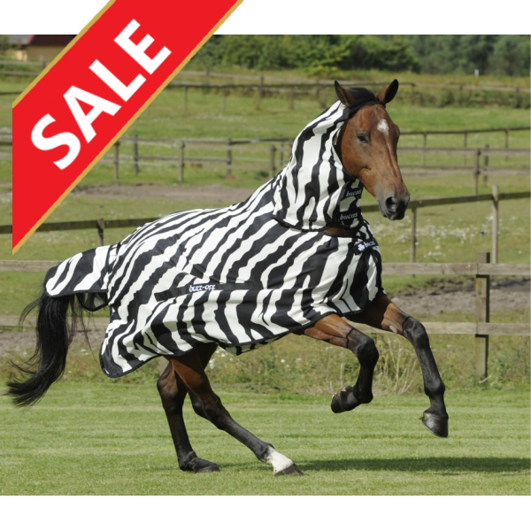 Bucas Buzz OFF Zebra halsdeken