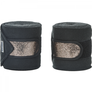 BANDAGEN CLASSIC GLITTER SCHWARZ/BRONZE