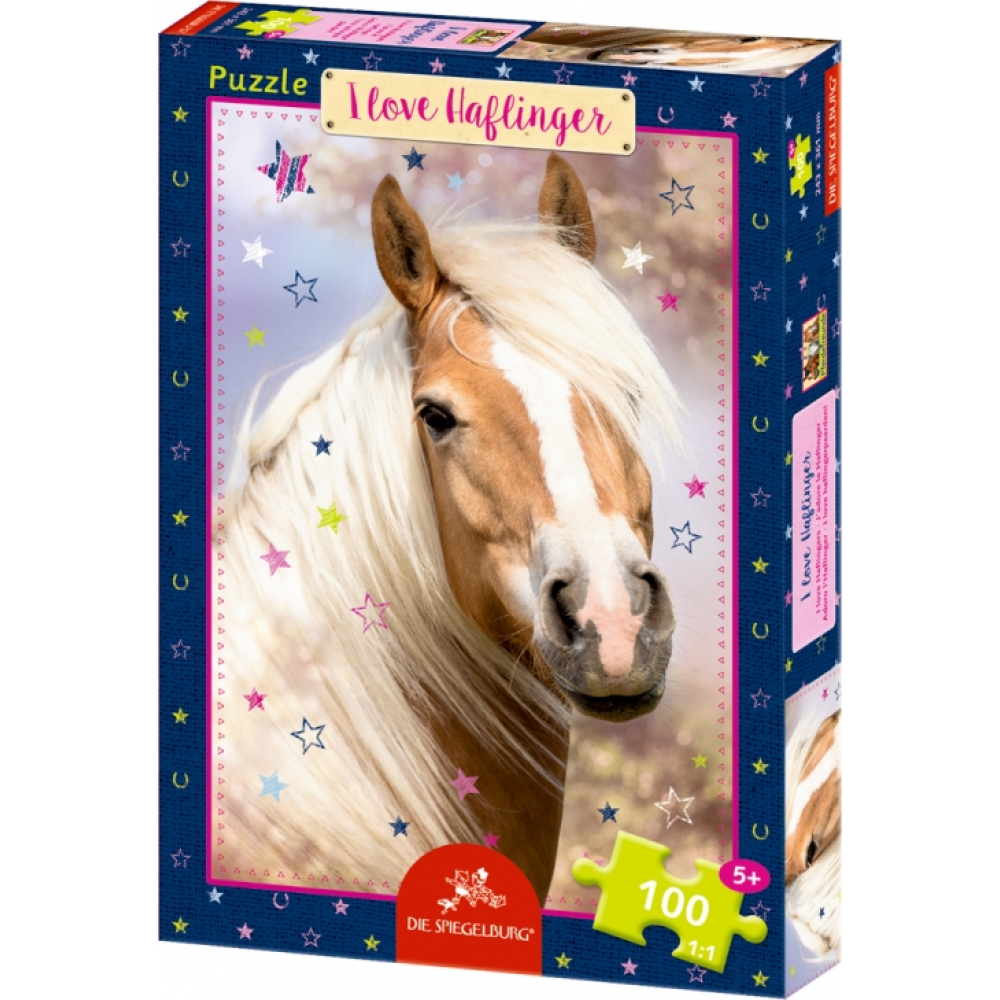 I Love Haflinger legpuzzel