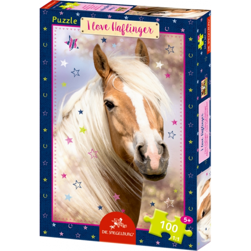 I Love Haflinger legpuzzel