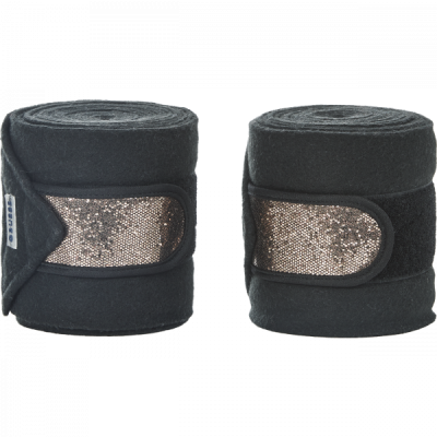BANDAGES CLASSIC GLITTER ZWART/BRONS