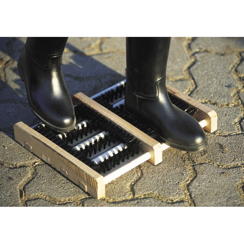 Houten schoenschraper 