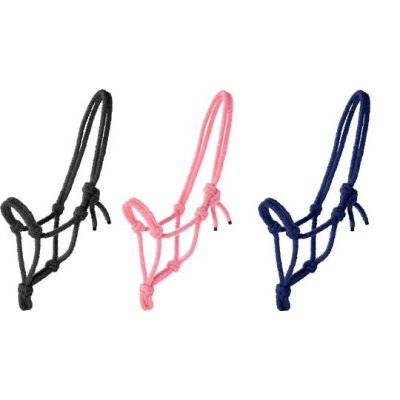 Shiny halster geknoopt