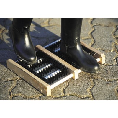 Houten schoenschraper 