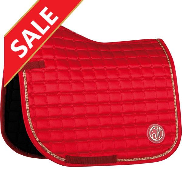 HH Saddle Pad Reverso Satin Fuchsia