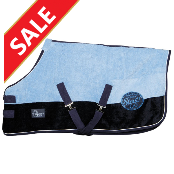 Fleecedeken STOUT! Blue mt125