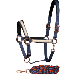 Halsterset Glitter Shetland Ensign-Blue