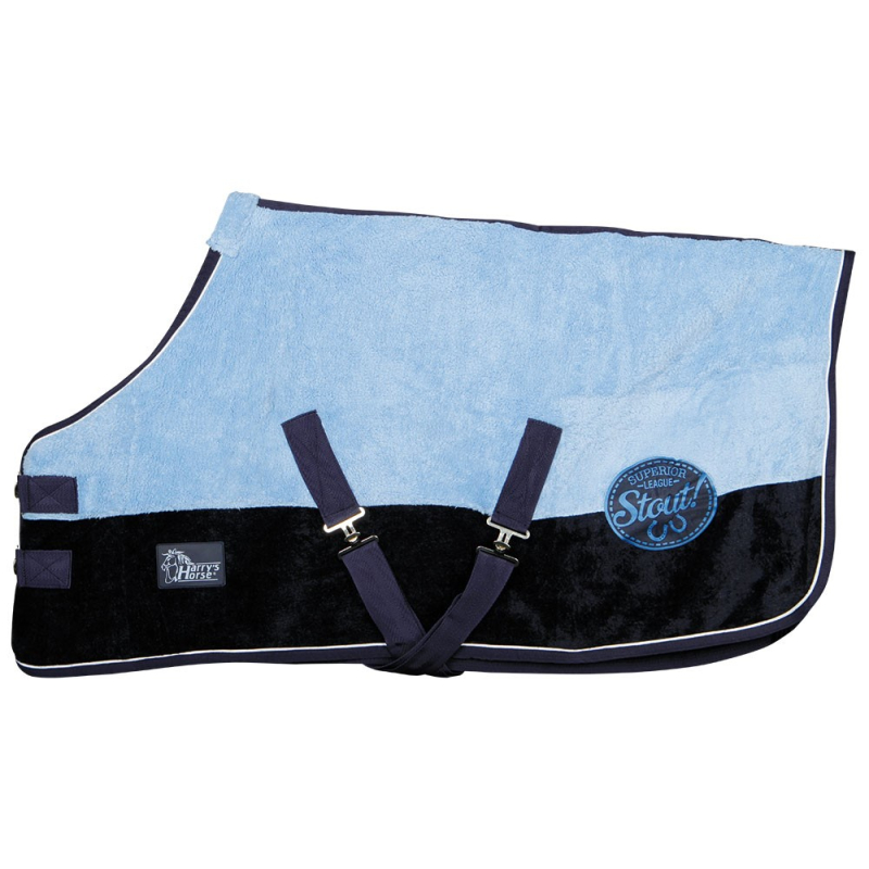 Fleecedeken STOUT! Blue mt125