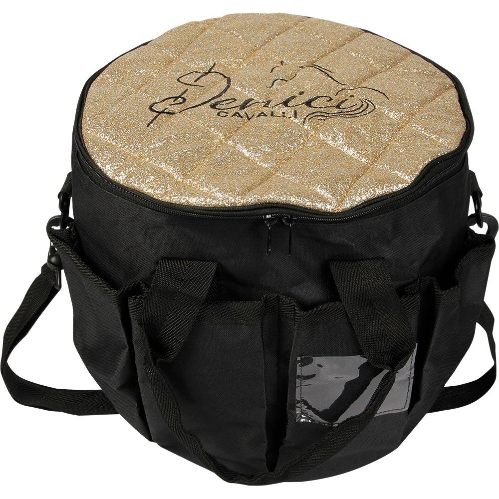 Gevulde poetstas  Denici Cavalli Gold