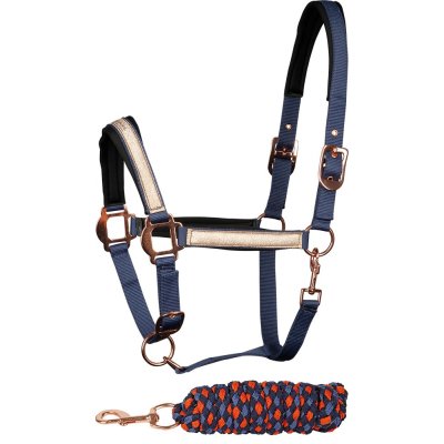 Halsterset Glitter Shetland Ensign-Blue