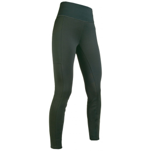 Reitleggings -Cosy- Style Dunkelgrüne Kinder&Erwachsene