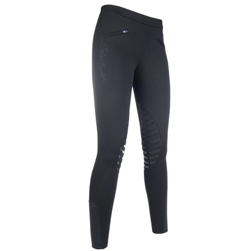 Leggings -Starlight- basanes en silicone Noir