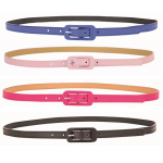 Modieuze riem van imitatieleder 