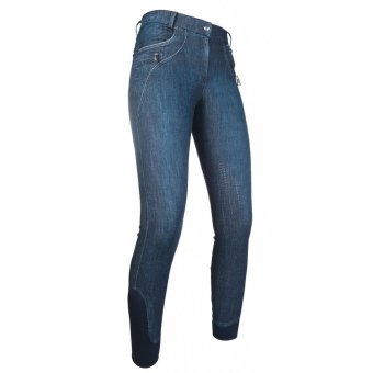 Rijbroek Limoni Denim silicoon knievlak mt44