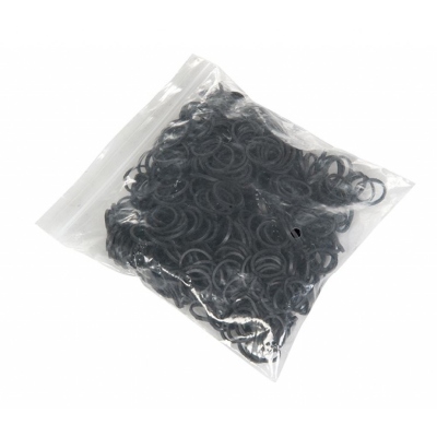 Manenelastiekjes in een plastikzak, 50 g