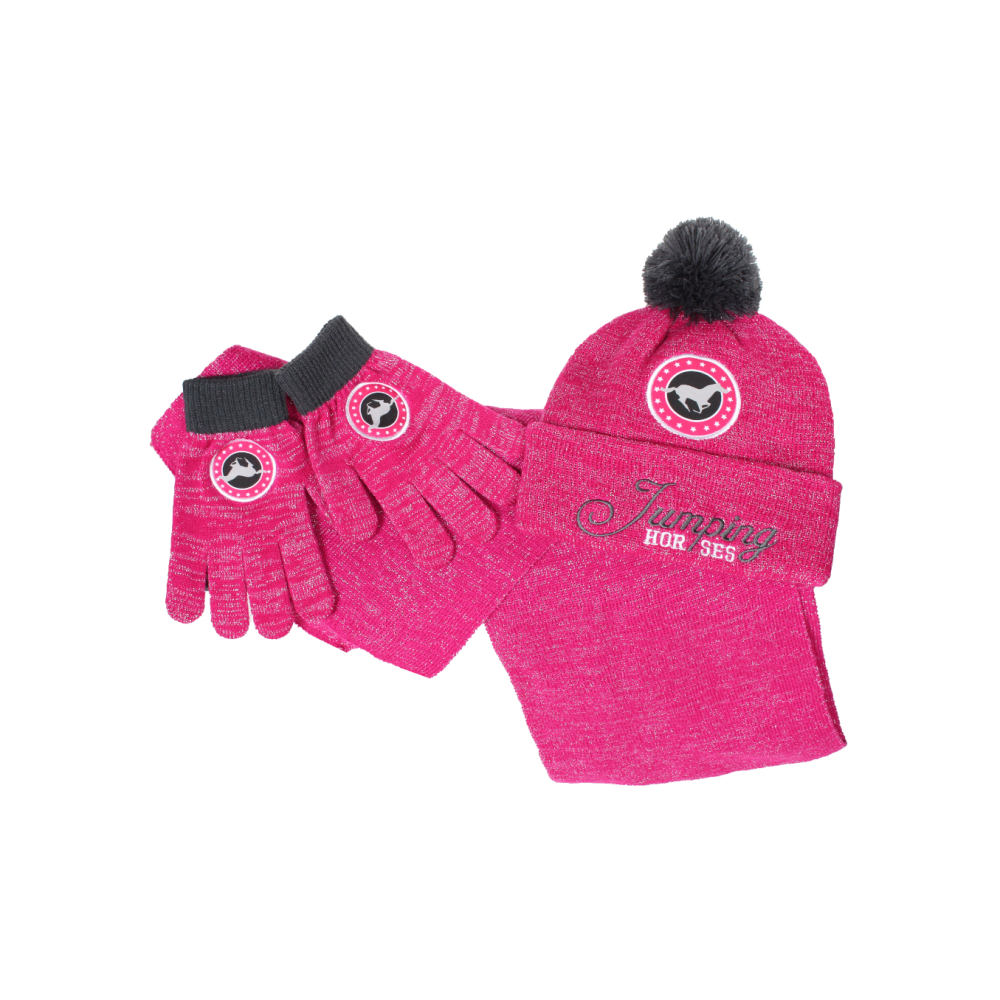  HORKA WINTERSET: SCHAL, MÜTZE, HANDSCHUHE