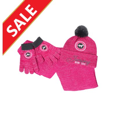  HORKA WINTERSET: SJAAL, MUTS, HANDSCHOENEN