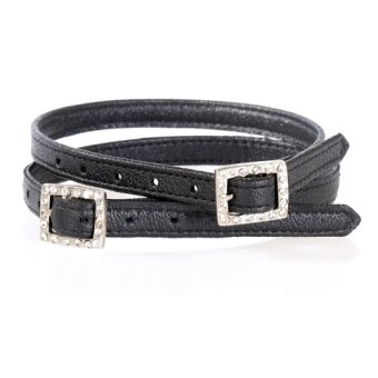 Premiére Sporenriem leder crystal