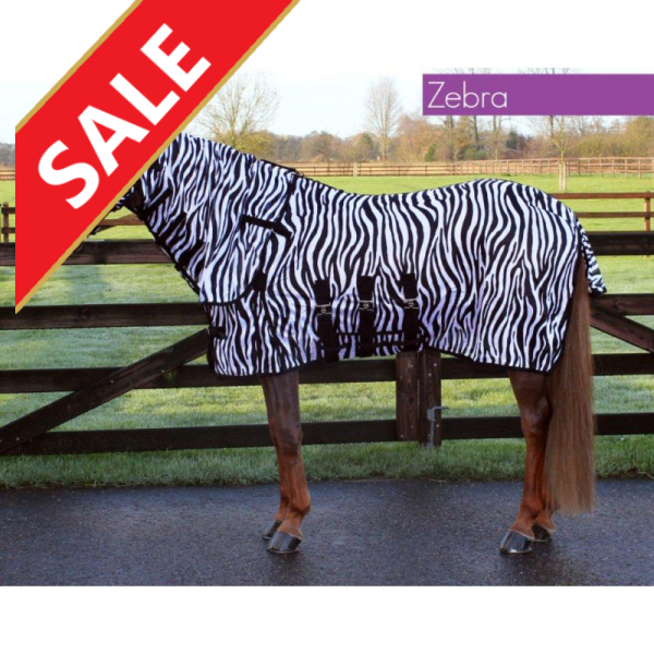 QHP Zebra vliegendeken combinatie