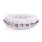 Knotband Diamond Wit