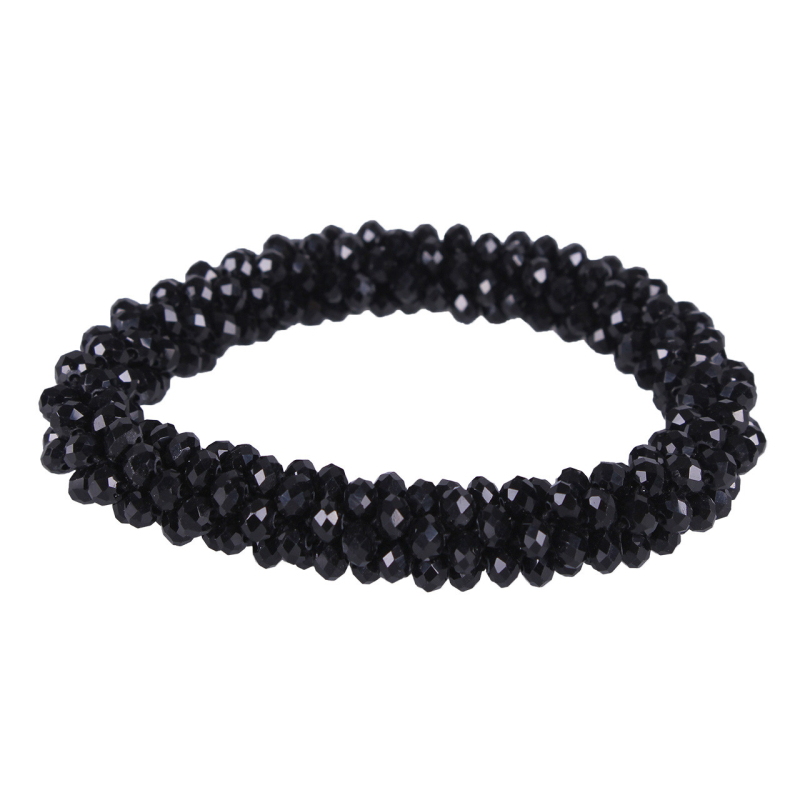 Bande de chignon Shine Noir