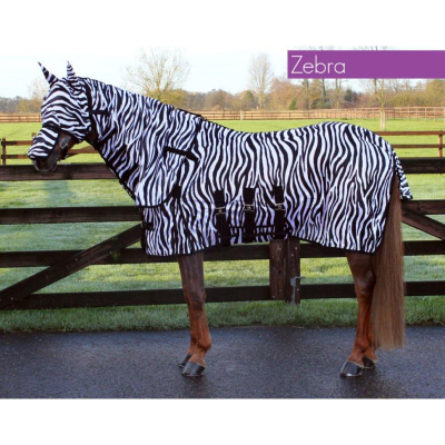 QHP Zebra vliegendeken combinatie QHP Zebra vliegendeken combinatie