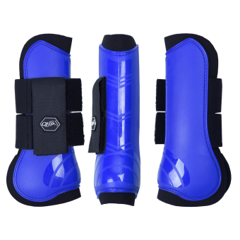 QHP Guêtres ouvertes Bleu cobalt