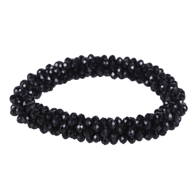 Bande de chignon Shine Noir