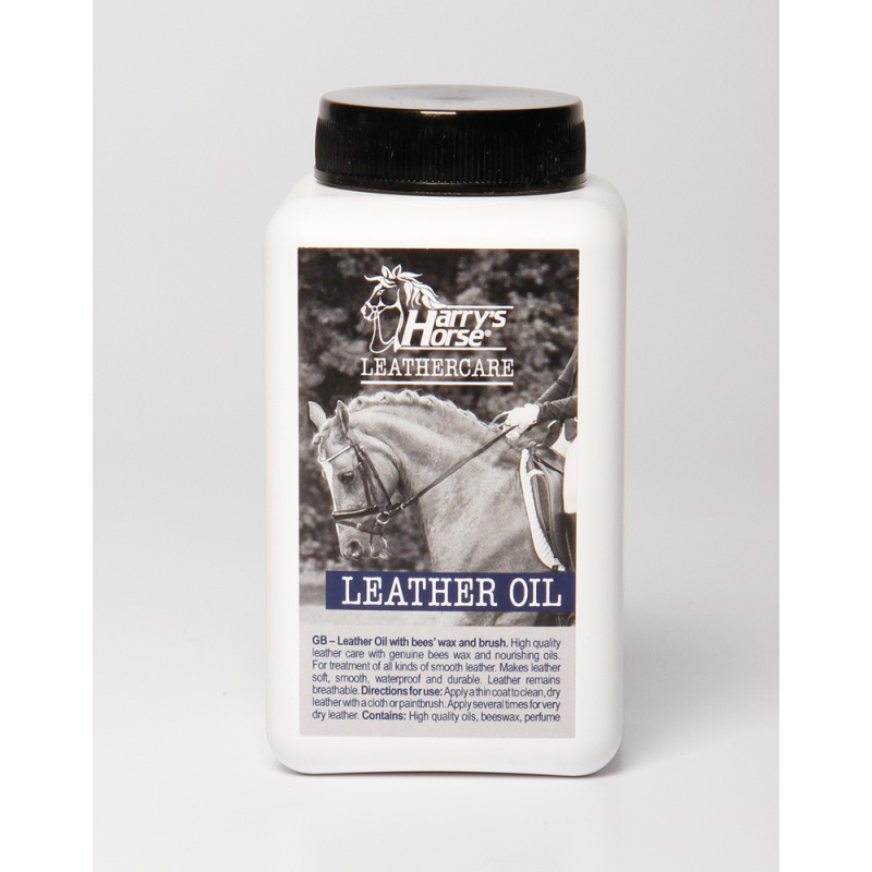 Lederolie / Bijenwas met kwast 500ml