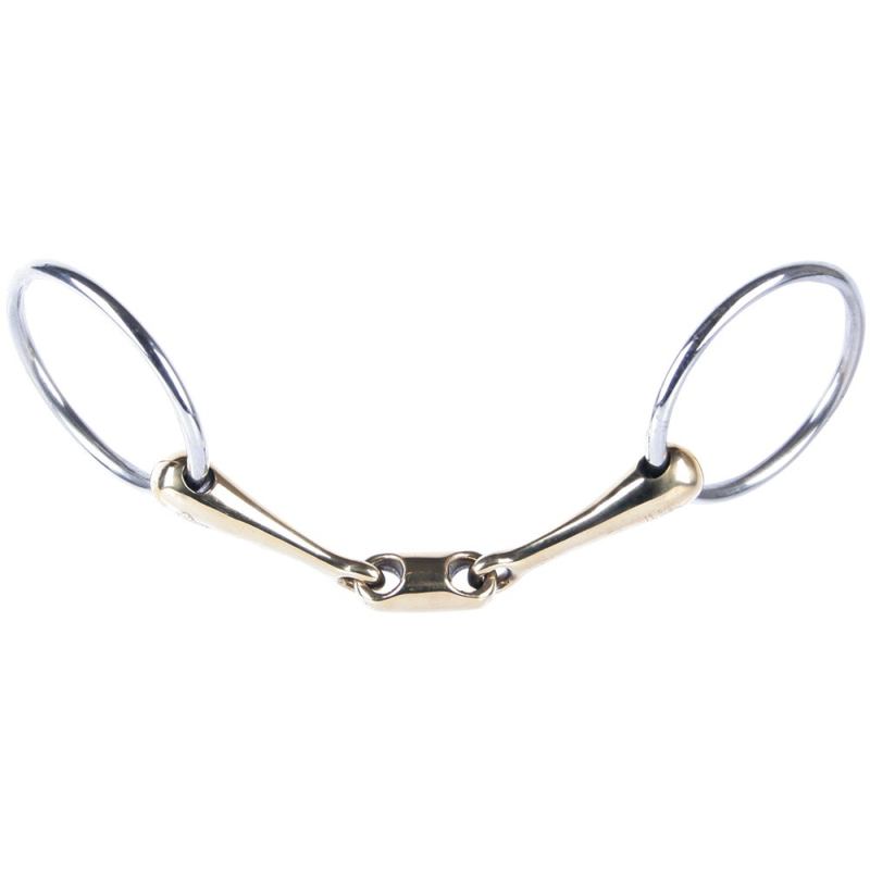 Waterterns Dubbelgebroken Gold Brass 0-link 20mm